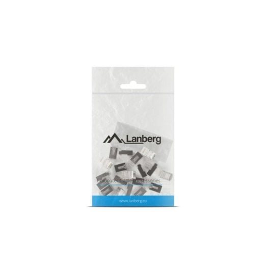 LANBERG PLS-6020 RJ-45 Edelstahl Transparent Cat6 F/UTP Stecker 20 Stück LANBERG PLS-6020 RJ-45 Edelstahl Transparent Cat6 F/UTP Stecker 20 Stück