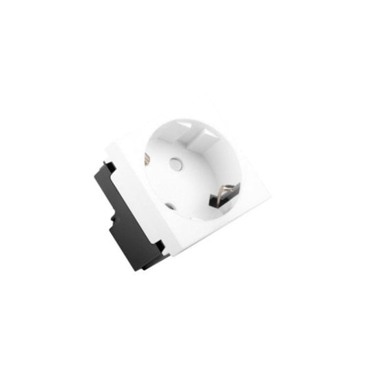 Steckdose Lanberg AC-4545SW-F-W Typ F Weiß PC 250 V 16 A 50 Hz Steckdose Lanberg AC-4545SW-F-W Typ F Weiß PC 250 V 16 A 50 Hz