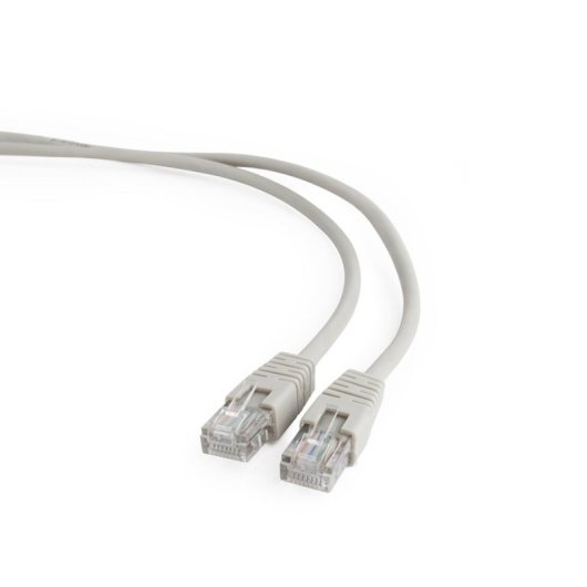Cable de red Gembird PP12-7.5M 7,5m RJ-45 contactos dorados gris sin blindaje