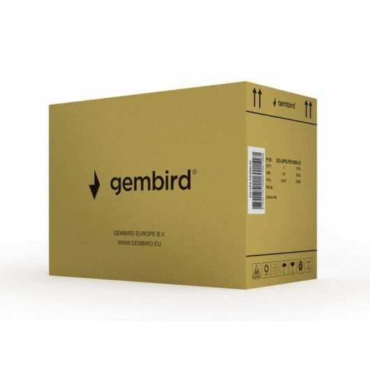 Sai Gembird 2 kVA Sealed Lead Acid 9 Ah LCD Schwarz