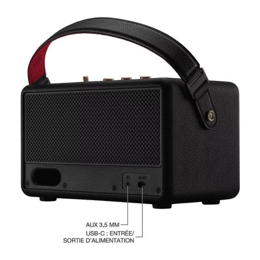 Altavoces Marshall Portátiles Estéreo Bluetooth 50W Negro con batería 50h IP54 True Stereophonic