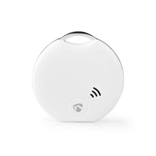 Rastreador Bluetooth Nedis BTKF10WT Blanco 50m Mini Localizador Alarmas Smartphone