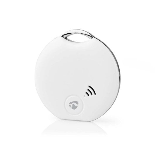 Rastreador Bluetooth Nedis BTKF10WT Blanco 50m Mini Localizador Alarmas Smartphone