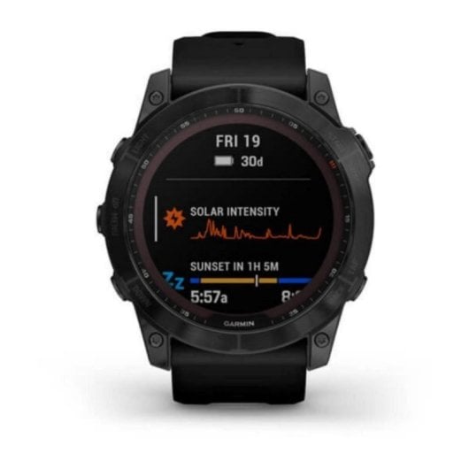 Reloj deportivo Garmin Venu 2 AMOLED GPS Cuero Negro Gris 1.3" Táctil Bluetooth WiFi