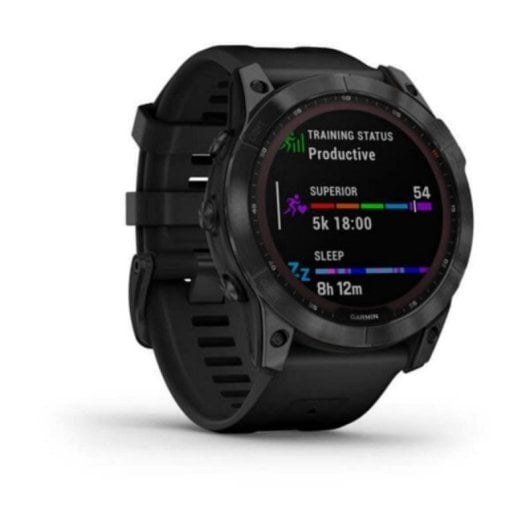 Reloj deportivo Garmin Venu 2 AMOLED GPS Cuero Negro Gris 1.3" Táctil Bluetooth WiFi