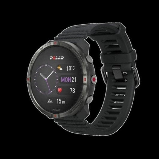 Polar Grit X2 Bluetooth GPS Dual 45mm AMOLED Noir M Étanche 50m Pulsomètre Suivi Sommeil