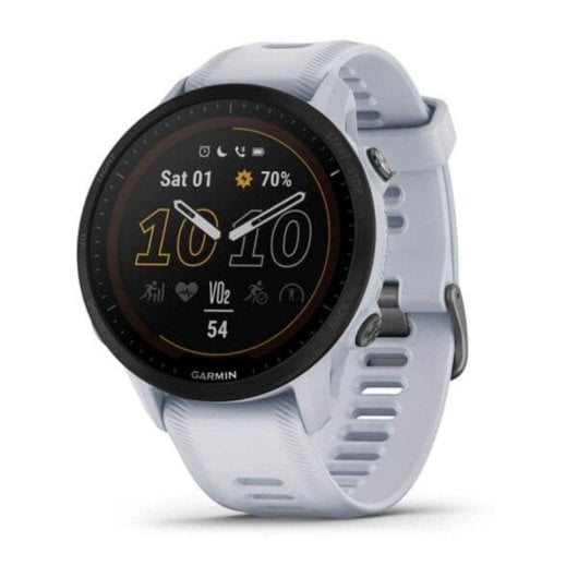 Garmin Forerunner 955 GPS WiFi 1,3" MIP Weiß Silikon Einheitsgröße 32GB