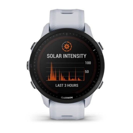 Reloj Garmin Forerunner 955 32GB Pantalla Táctil GPS 1.3" Blanco Silicona