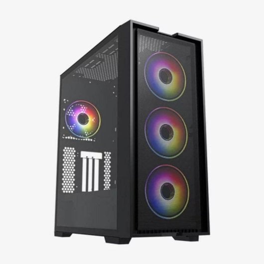 Gabinete Gaming Hiditec H2 AIR ARGB Torre E-ATX ARGB Ventiladores USB Type-C Gabinete Gaming Hiditec H2 AIR ARGB Torre E-ATX ARGB Ventiladores USB Type-C