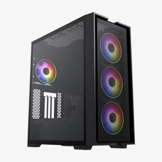 Gabinete Gaming Hiditec H2 AIR ARGB Torre E-ATX ARGB Ventiladores USB Type-C Gabinete Gaming Hiditec H2 AIR ARGB Torre E-ATX ARGB Ventiladores USB Type-C
