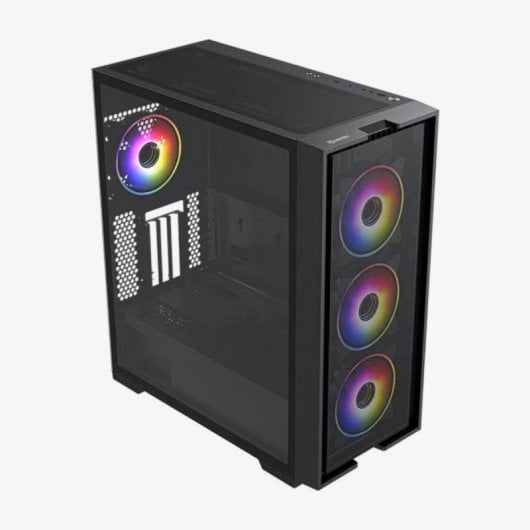 Gabinete Gaming Hiditec H2 AIR ARGB Torre E-ATX ARGB Ventiladores USB Type-C Gabinete Gaming Hiditec H2 AIR ARGB Torre E-ATX ARGB Ventiladores USB Type-C