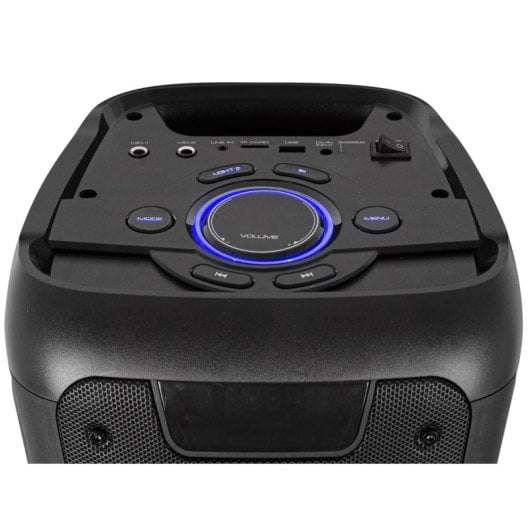 Altavoces Trevi 2 vías Inalámbricos y Alámbricos 80W para fiestas con micrófono y ecualizador