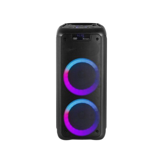 Altavoces Trevi 2 vías Inalámbricos y Alámbricos 80W para fiestas con micrófono y ecualizador