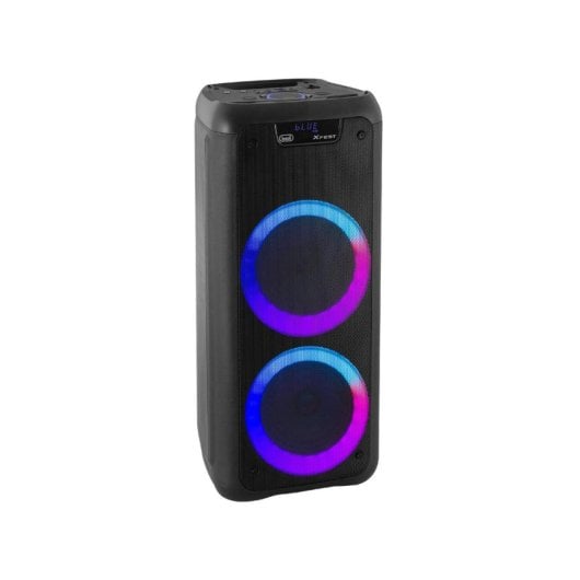 Altavoces Trevi 2 vías Inalámbricos y Alámbricos 80W para fiestas con micrófono y ecualizador