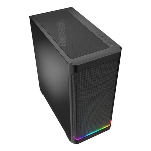 Caixa Sharkoon AK4 RGB Strip Midi Tower Preto ATX Micro-ATX Mini-ITX