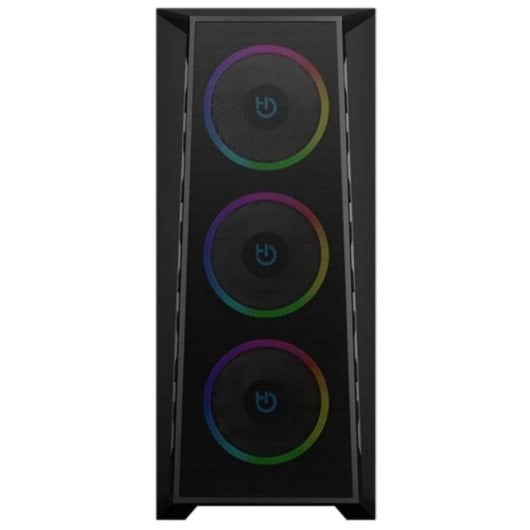 Torre PcHiditec MH12 4 Ventiladores ARGB USB Type-C Compacta e Robusta Torre PcHiditec MH12 4 Ventiladores ARGB USB Type-C Compacta e Robusta