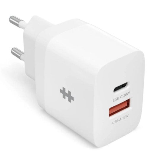 Ladegerät HYPER HJ205EU Innenbereich USB Typ C Schnellladung Weiß Ladegerät HYPER HJ205EU Innenbereich USB Typ C Schnellladung Weiß
