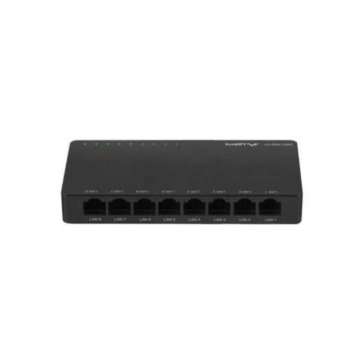 Switch Lanberg DSP2-1008-12V Unmanaged Gigabit Ethernet 8 Ports Switch Lanberg DSP2-1008-12V Unmanaged Gigabit Ethernet 8 Ports