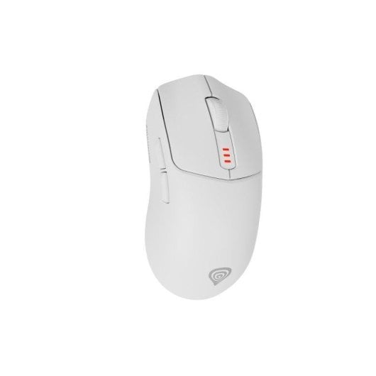 Ratón Genesis Zircon 500 Wireless RF 2.4GHz Bluetooth 5.0 10000 DPI Blanc