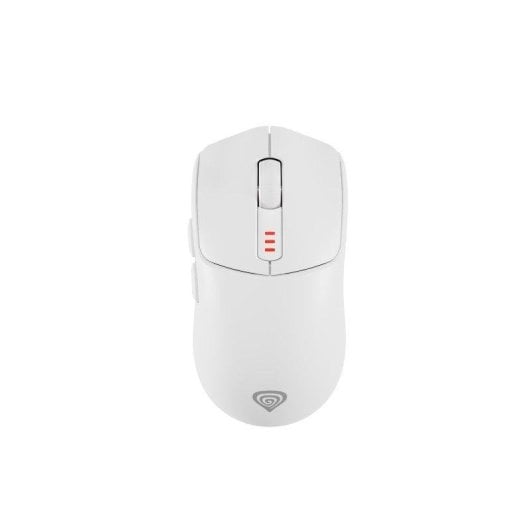 Ratón Genesis Zircon 500 Wireless RF 2.4GHz Bluetooth 5.0 10000 DPI Blanc