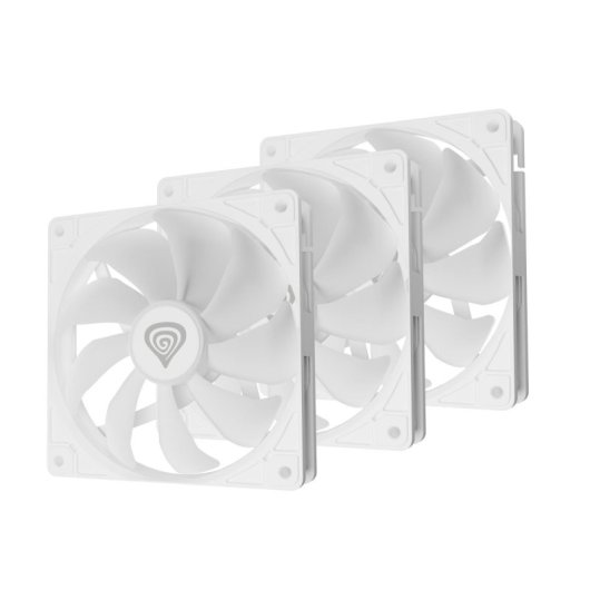 Refrigeración Aire Genesis Oxal 120mm Blanco ARGB Cojinete de Casquillo