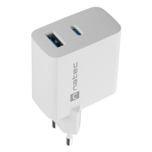 Ladegerät NATEC NUC-2142 Weiße schnelle USB-C Stromversorgung 20V