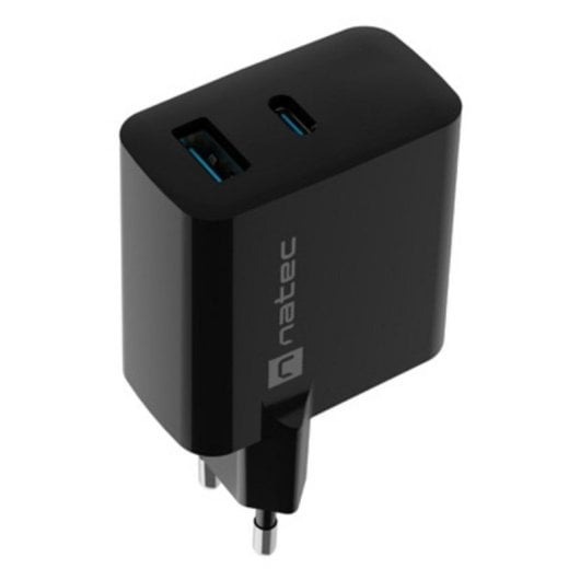 Chargeur NATEC NUC-2143 Noir 20V 1 USB Type-C Protection Surcharge