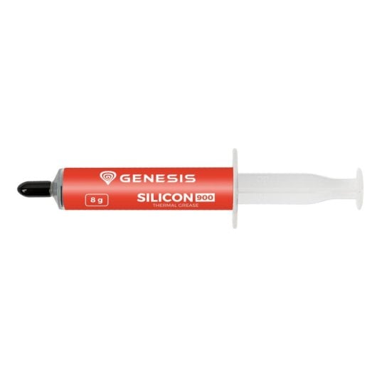 Pasta térmica Genesis Silicon 900 12,8 W/m·K 8g alta conductividad y durabilidad