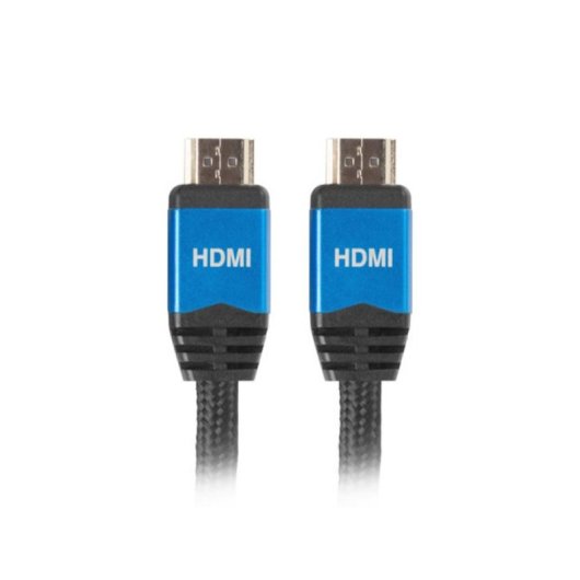 Cable HDMI Lanberg CA-HDMI-20CU-0010-BL 1 m HDMI 2.0 18 Gbit/s Negro