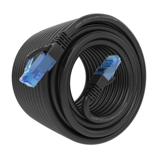 Cabo de Rede Aisens Cat.6 RJ45 UTP AWG26 CCA 15m Preto Cabo de Rede Aisens Cat.6 RJ45 UTP AWG26 CCA 15m Preto