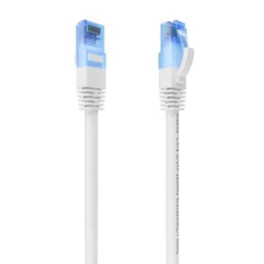 Cable de red AISENS A135-0823 RJ45 Cat.6 UTP AWG26 CCA 4m Blanco 1000Mbps