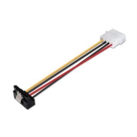 Câble d'Alimentation SATA AISENS A131-0163 Molex 4 Pins H/F, 16 cm, 54W, Pure Cuivre