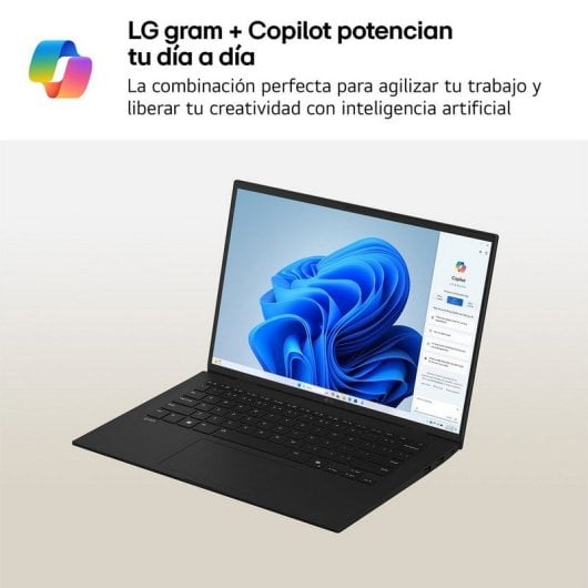 Portátil LG Gram 16Z90T 16" Intel Core Ultra 7 255H 32GB 1TB SSD WQXGA Negro AI WiFi 6E Dolby Atmos