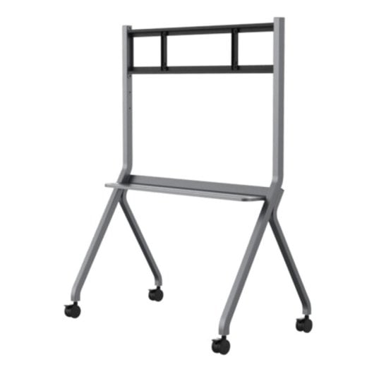 Soporte MAXHUB ST41B para pantallas 55"-86" 100kg ajuste altura gris