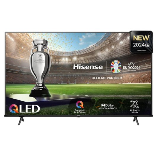 TV Hisense QLED 50E77NQ 50" 4K Smart TV WiFi Negro