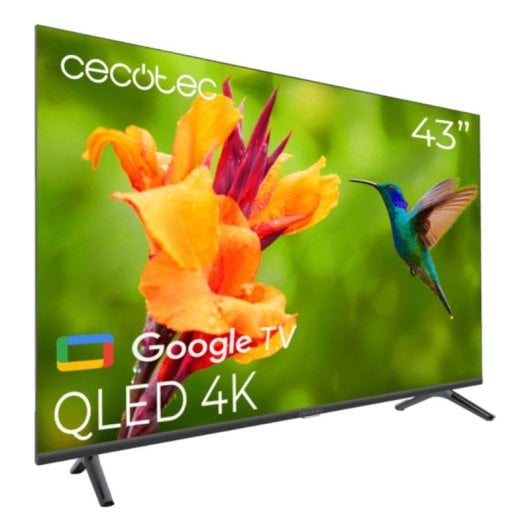 TV Cecotec QLED VQU40043 43" 4K Ultra HD Smart TV Dolby Vision Atmos HDMI 2.1 Bluetooth