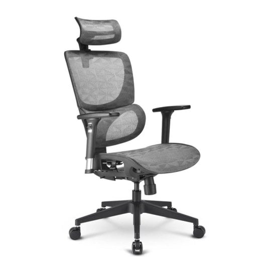 Silla Sharkoon OfficePal C30M Gris Asiento y Respaldo de Malla Ergonomía Ajustable