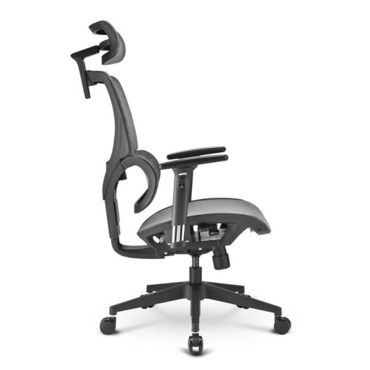 Silla Sharkoon OfficePal C30M Gris Asiento y Respaldo de Malla Ergonomía Ajustable