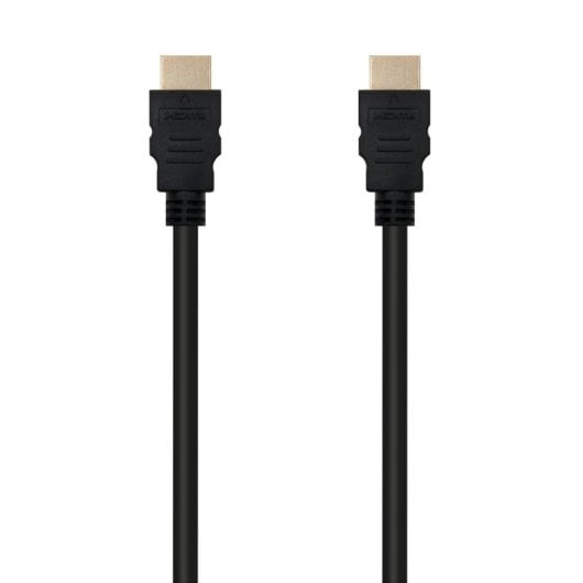Cable HDMI Nanocable 10.15.1707 1.4 Macho-Macho 7m 24K Oro 4K 3D Negro