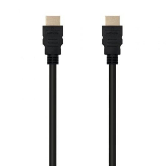 Cable HDMI Nanocable 10.15.1707 1.4 Macho-Macho 7m 24K Oro 4K 3D Negro