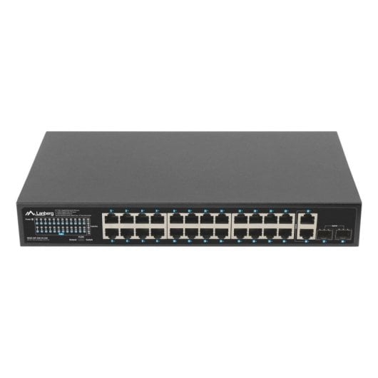 Switch Lanberg RSGE-24P-2GE-2S-250 24 Puertos RJ-45 PoE No administrable Montaje en rack