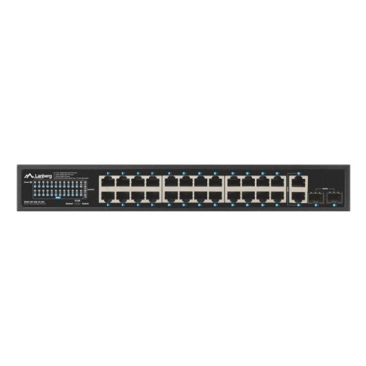 Switch Lanberg RSGE-24P-2GE-2S-250 24 Puertos RJ-45 PoE No administrable Montaje en rack
