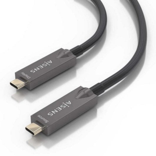 Cabo USB-C AISENS AOC A157-0883 15m 10Gbps 4K@60Hz 3A 60W Preto