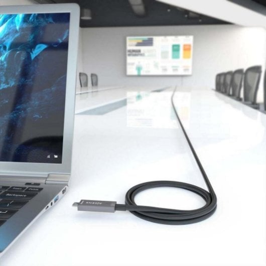Cabo USB-C AISENS AOC A157-0883 15m 10Gbps 4K@60Hz 3A 60W Preto