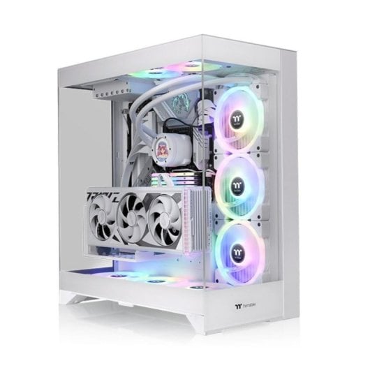 Torre Thermaltake CTE E550 TG Blanco ATX EATX Micro ATX Mini-ITX Vidrio Templado Gaming
