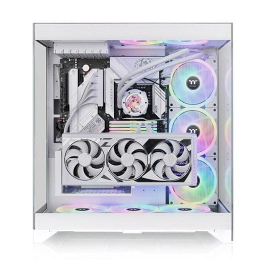 Torre Thermaltake CTE E550 TG Blanco ATX EATX Micro ATX Mini-ITX Vidrio Templado Gaming