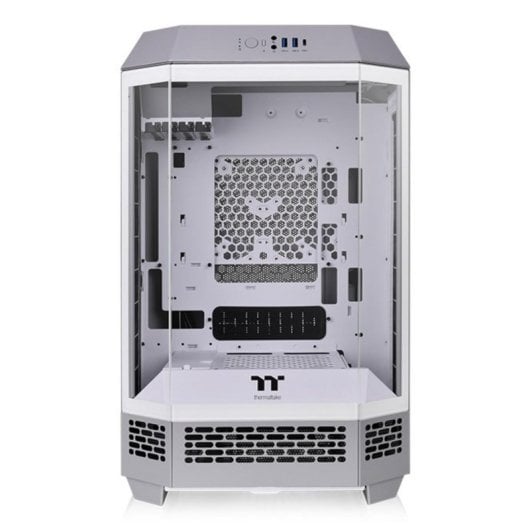 Gabinete Thermaltake Tower 300 Limestone Micro Torre Cinza Branco micro ATX Mini-ITX