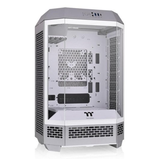 Gabinete Thermaltake Tower 300 Limestone Micro Torre Cinza Branco micro ATX Mini-ITX