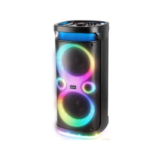 Altavoces Trevi Para Fiestas Inalámbricos 130W Bluetooth LED y batería 4000mAh