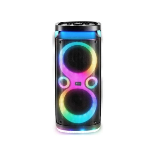 Altavoces Trevi Para Fiestas Inalámbricos 130W Bluetooth LED y batería 4000mAh